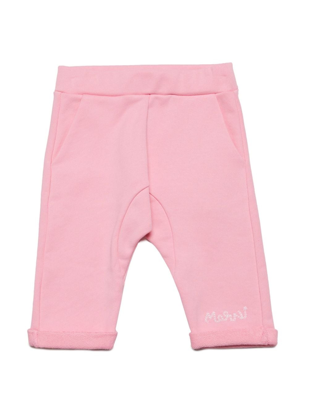 Marni Kids Hose mit Logo-Kette - Rosa von Marni Kids