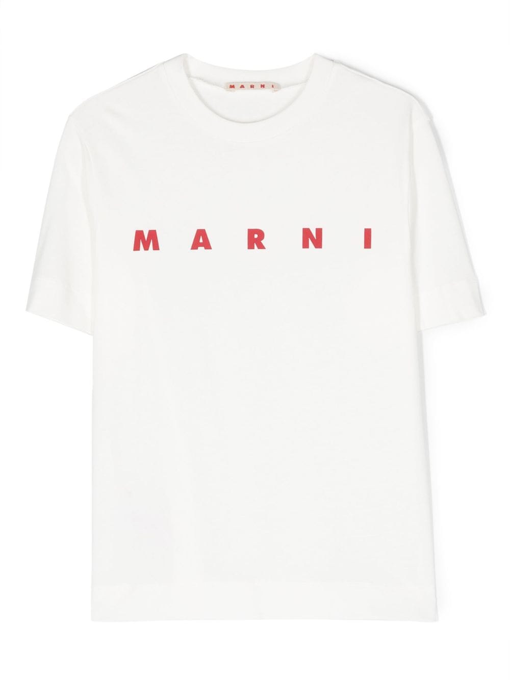 Marni Kids T-Shirt mit Logo-Print - Weiß von Marni Kids