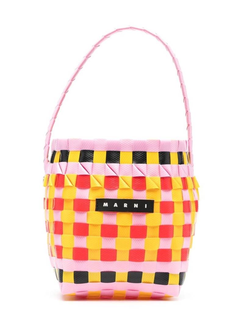 Marni Kids Gewebte Korbtasche - Rosa von Marni Kids