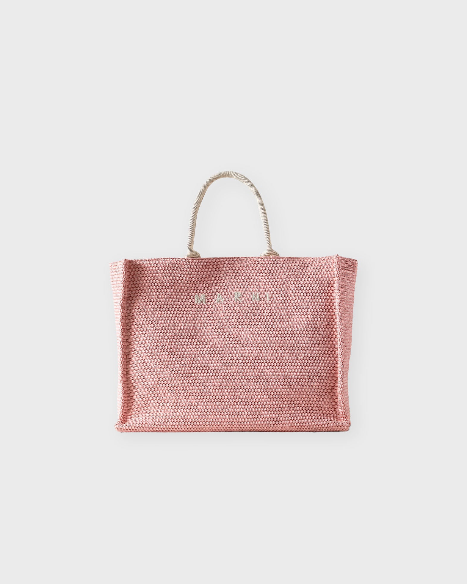 Marni Bag Raffia Tote Light pink Marni Bag Raffia Tote Light pink von Marni