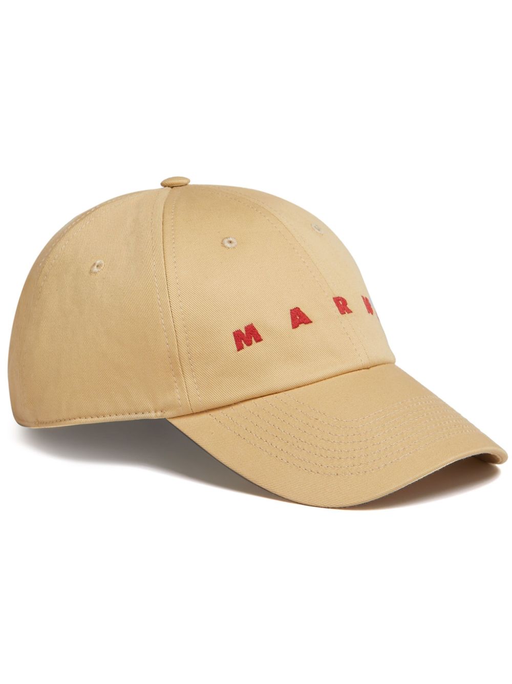 Marni Baseballkappe mit Logo-Stickerei - Braun von Marni