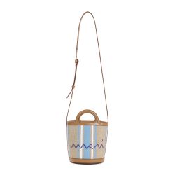 Marni Braun Jute Handtasche von Marni