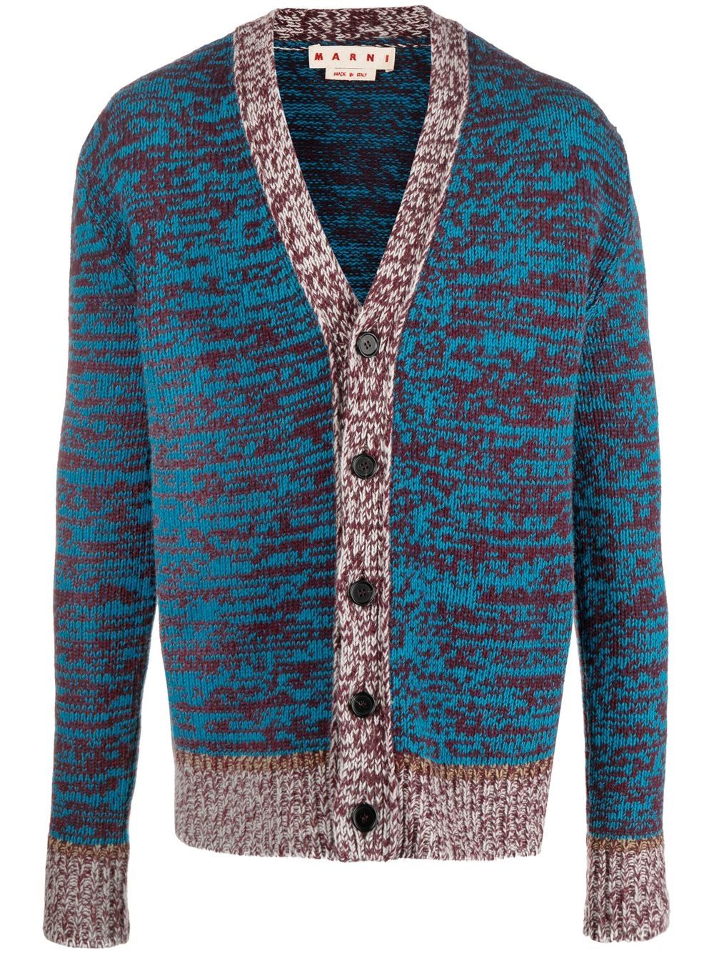 Marni Cardigan mit V-Ausschnitt - Blau von Marni