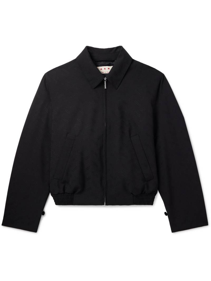 Marni - Confetti Embroidered Wool Blouson Jacket - Men - Black - IT 54 Marni - Confetti Embroidered Wool Blouson Jacket - Men - Black - IT 54 von Marni