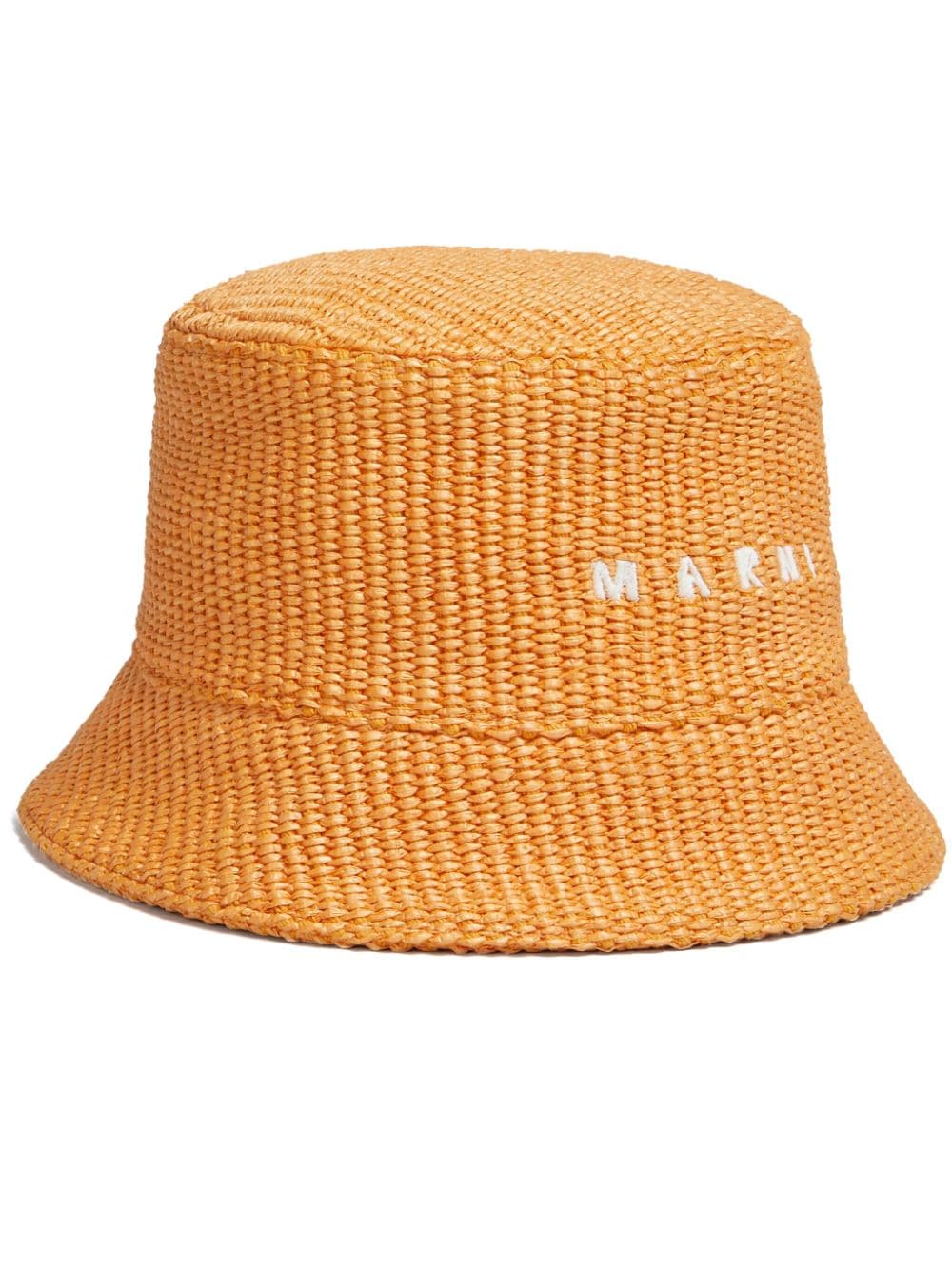 Marni Fischerhut mit Logo-Stickerei - Orange von Marni