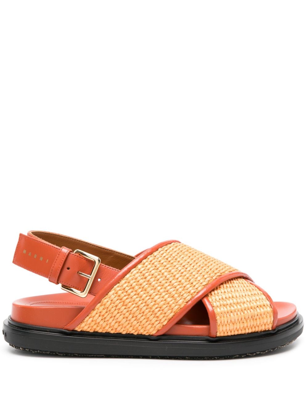 Marni Fußbet Sandalen - Orange von Marni