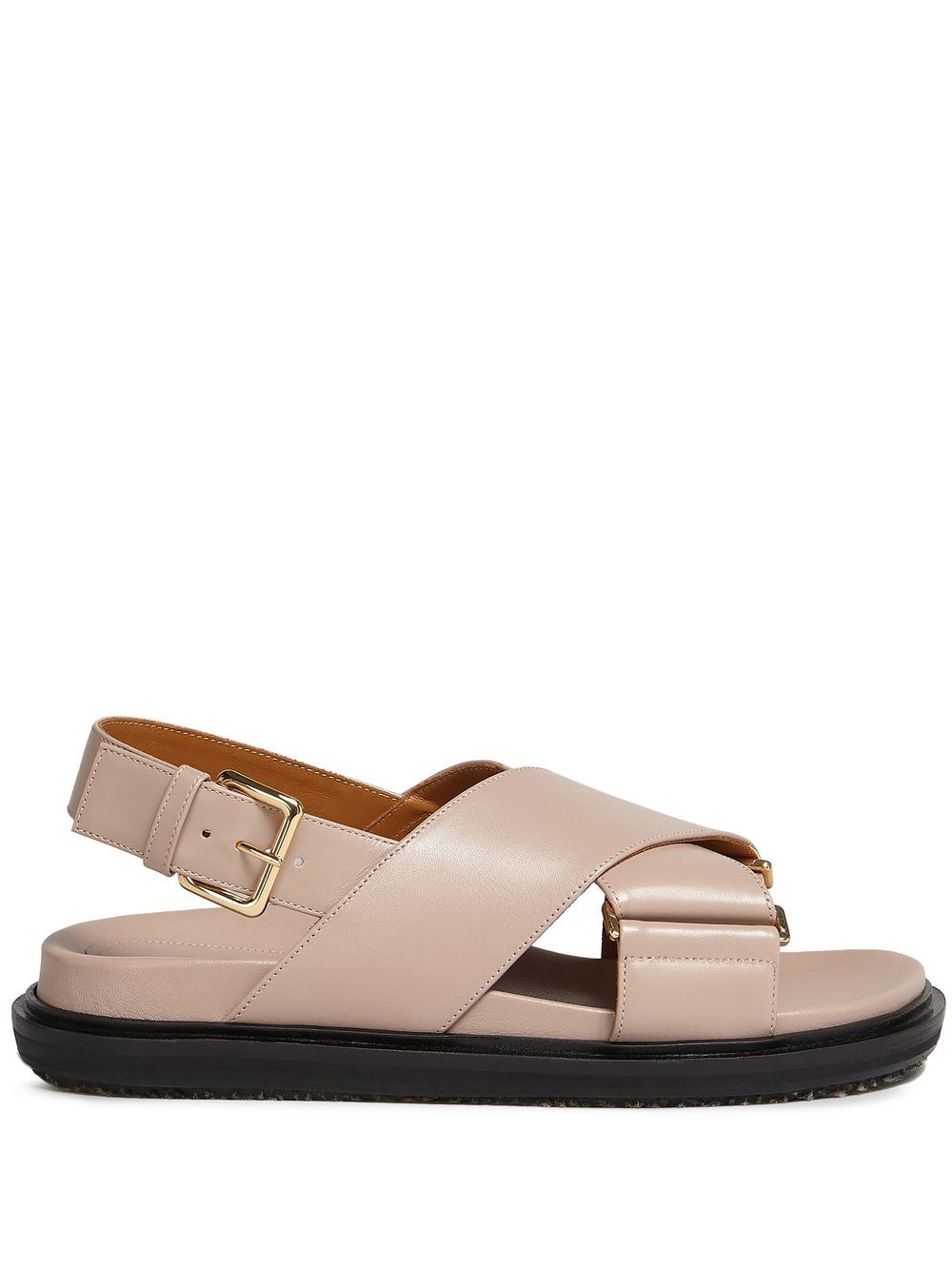 Marni Fussbet Sandalen - Nude von Marni