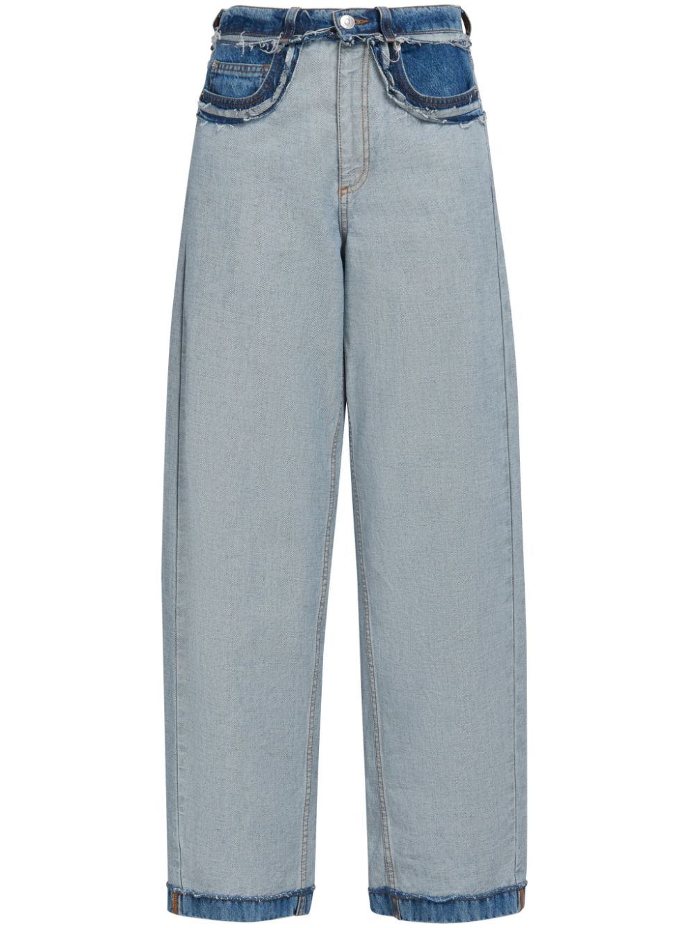 Marni Halbhohe Wide-Leg-Jeans - Blau von Marni