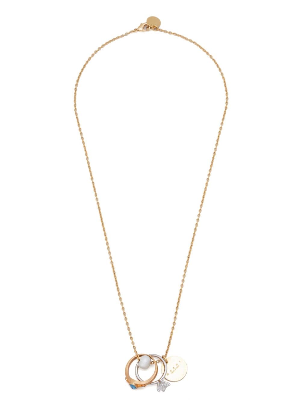 Marni Halskette mit Anhänger - Gold von Marni