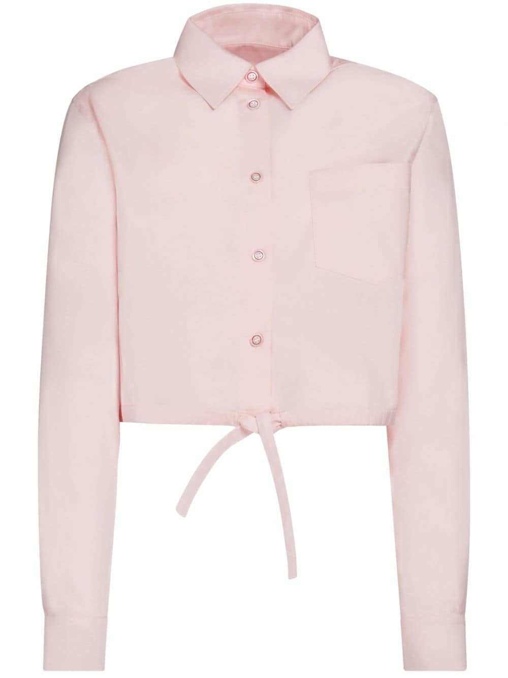 Marni Cropped-Hemd aus Popeline - Rosa von Marni