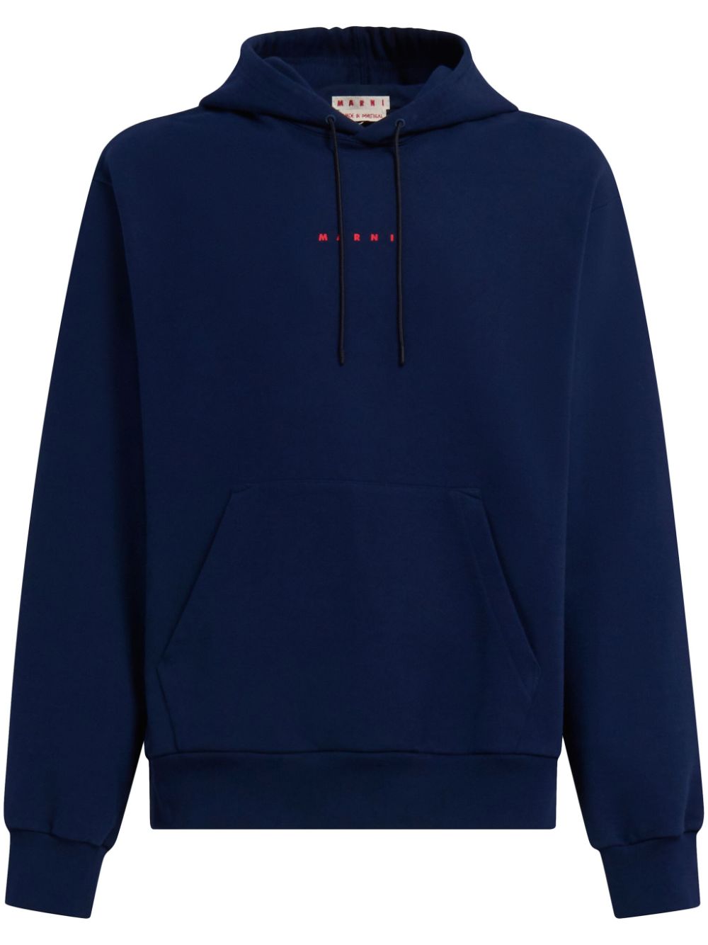 Marni Hoodie mit Logo-Print - Blau von Marni