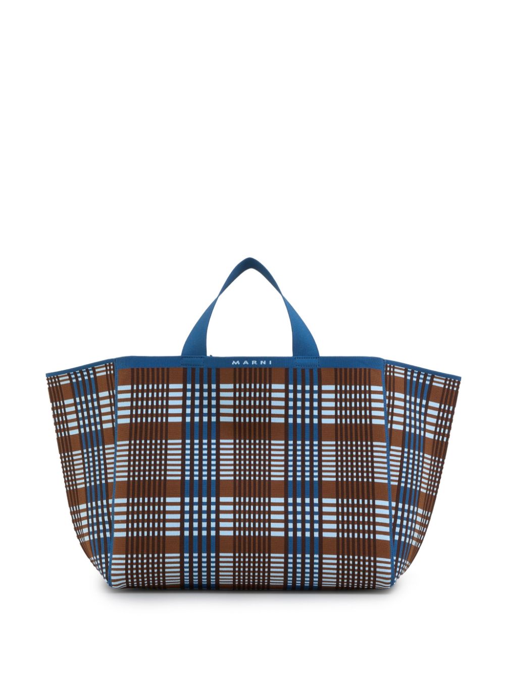 Marni Karierter Shopper - Blau von Marni