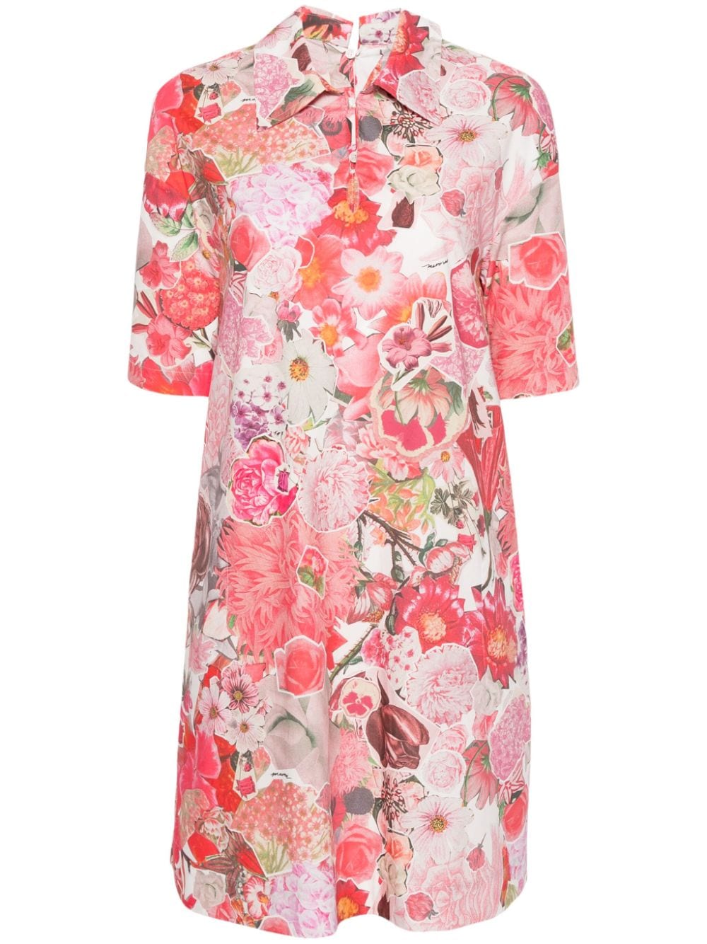 Marni Kleid mit Blumen-Print - Rosa von Marni