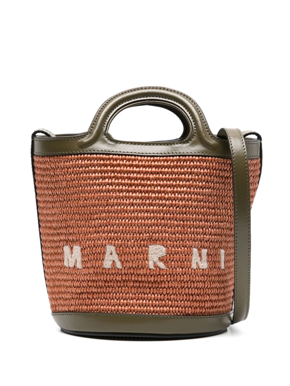 Marni Kleine Tropicalia Beuteltasche - Orange von Marni