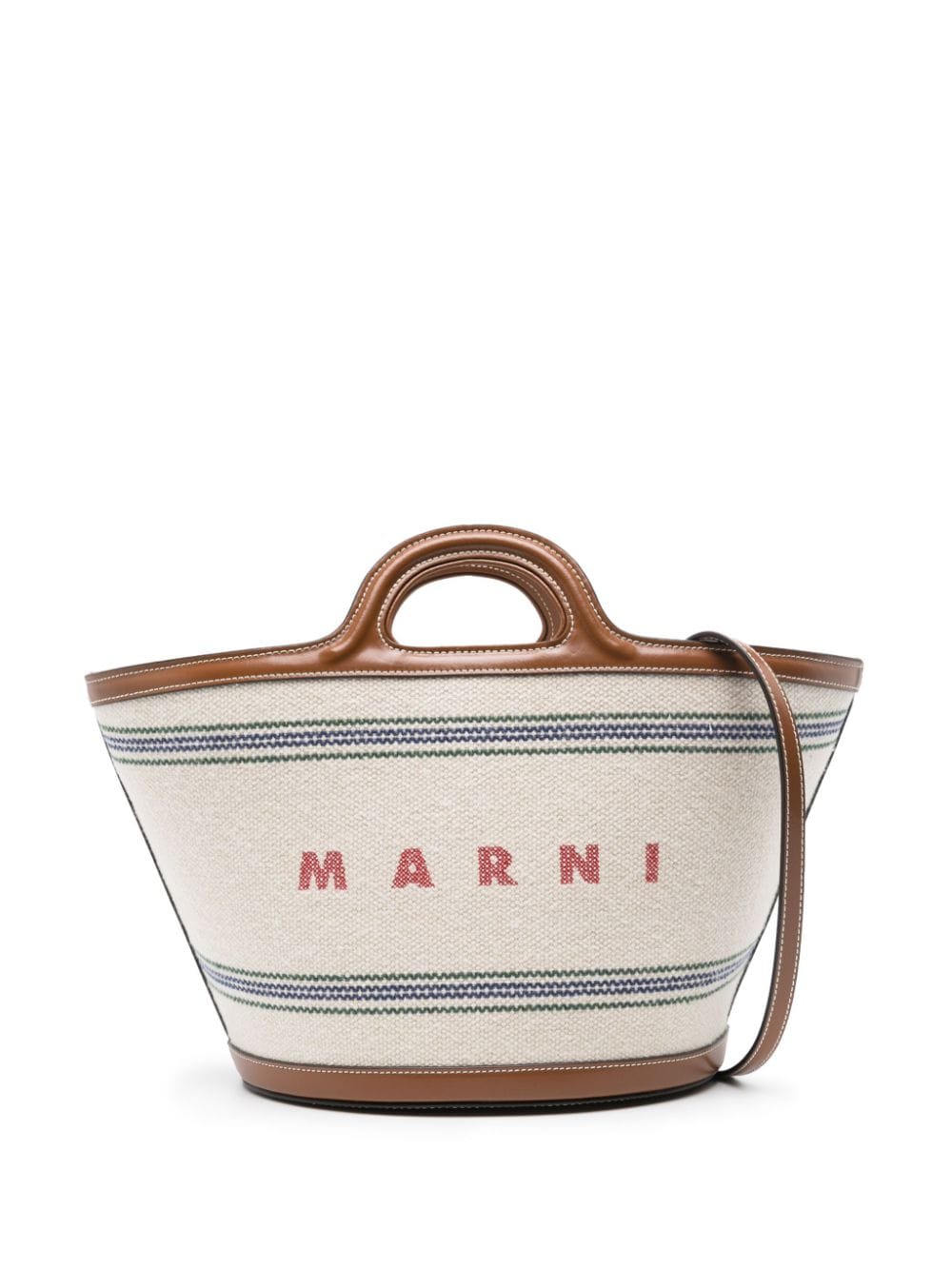 Marni Kleine Tropicalia Handtasche - Nude von Marni