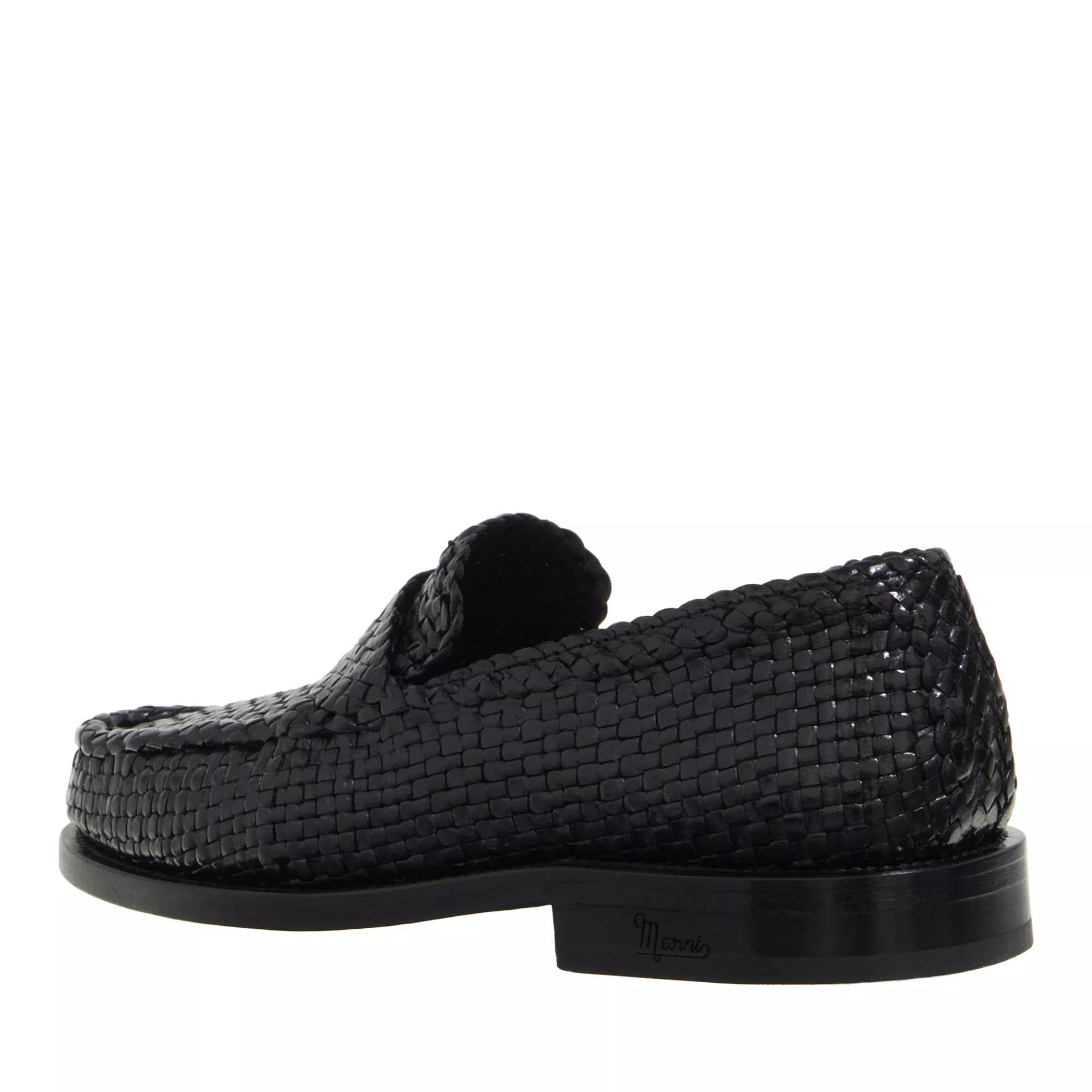 Marni Loafers & Ballerinas - Woven Light Loafer - Gr. 39 (EU) - in Schwarz - für Damen von Marni