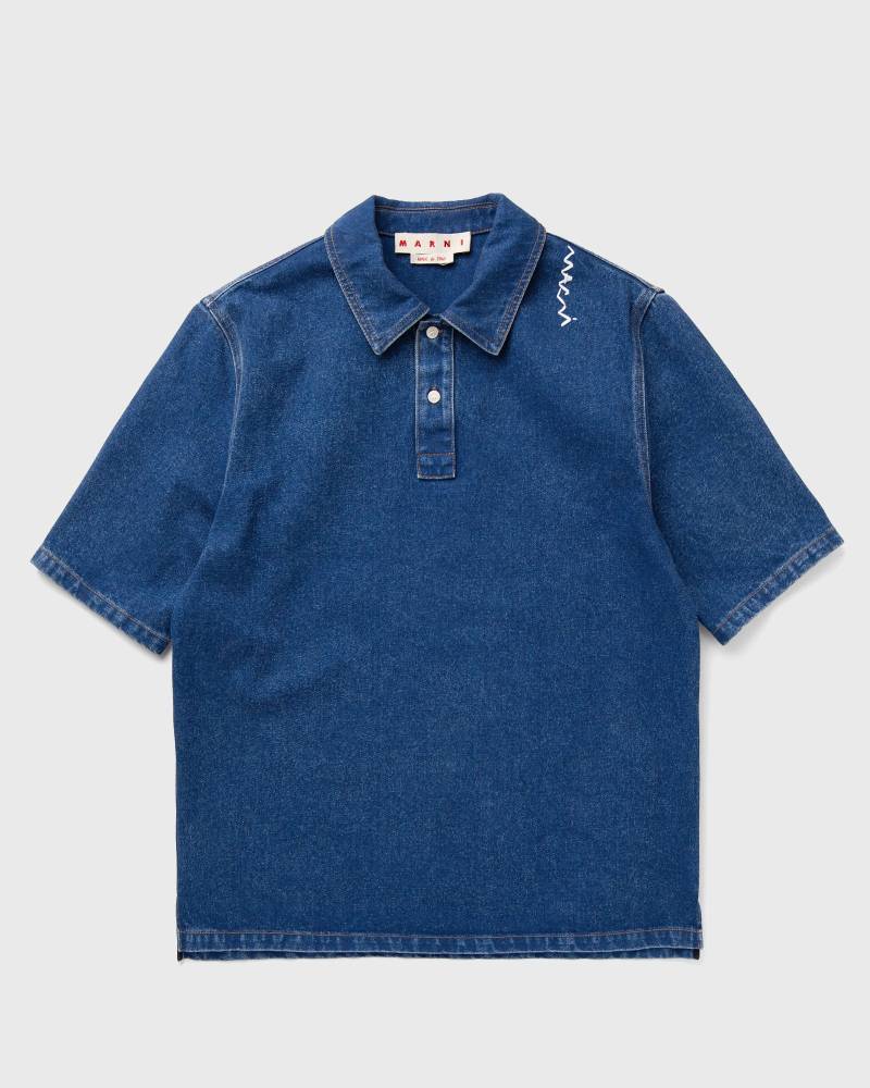 Marni POLO men Polos blue in Größe:L von Marni