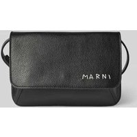 Marni Pochette aus echtem Leder in Black, Größe 1 von Marni