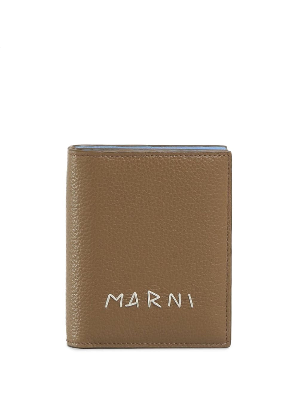 Marni Portemonnaie mit Logo - Braun von Marni