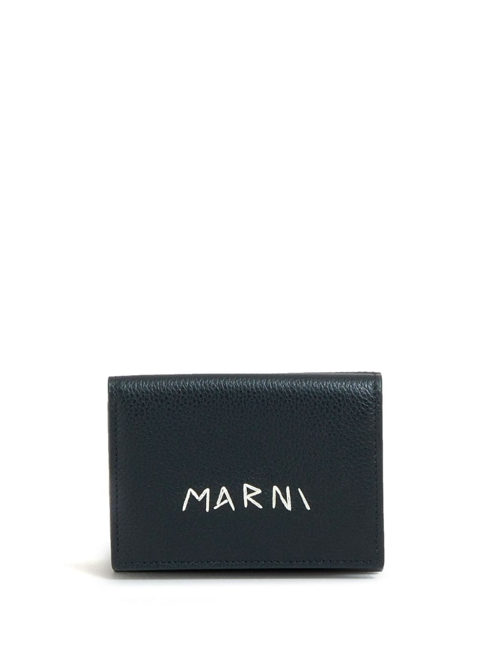 Marni Portemonnaie mit Logo - Schwarz von Marni