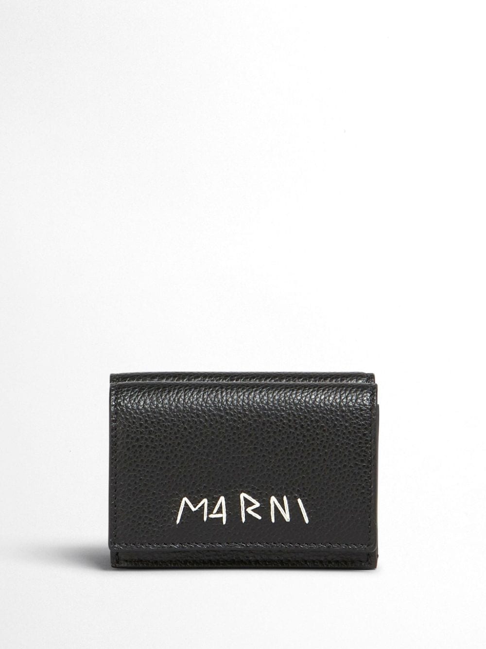 Marni Portemonnaie mit Logo - Schwarz von Marni