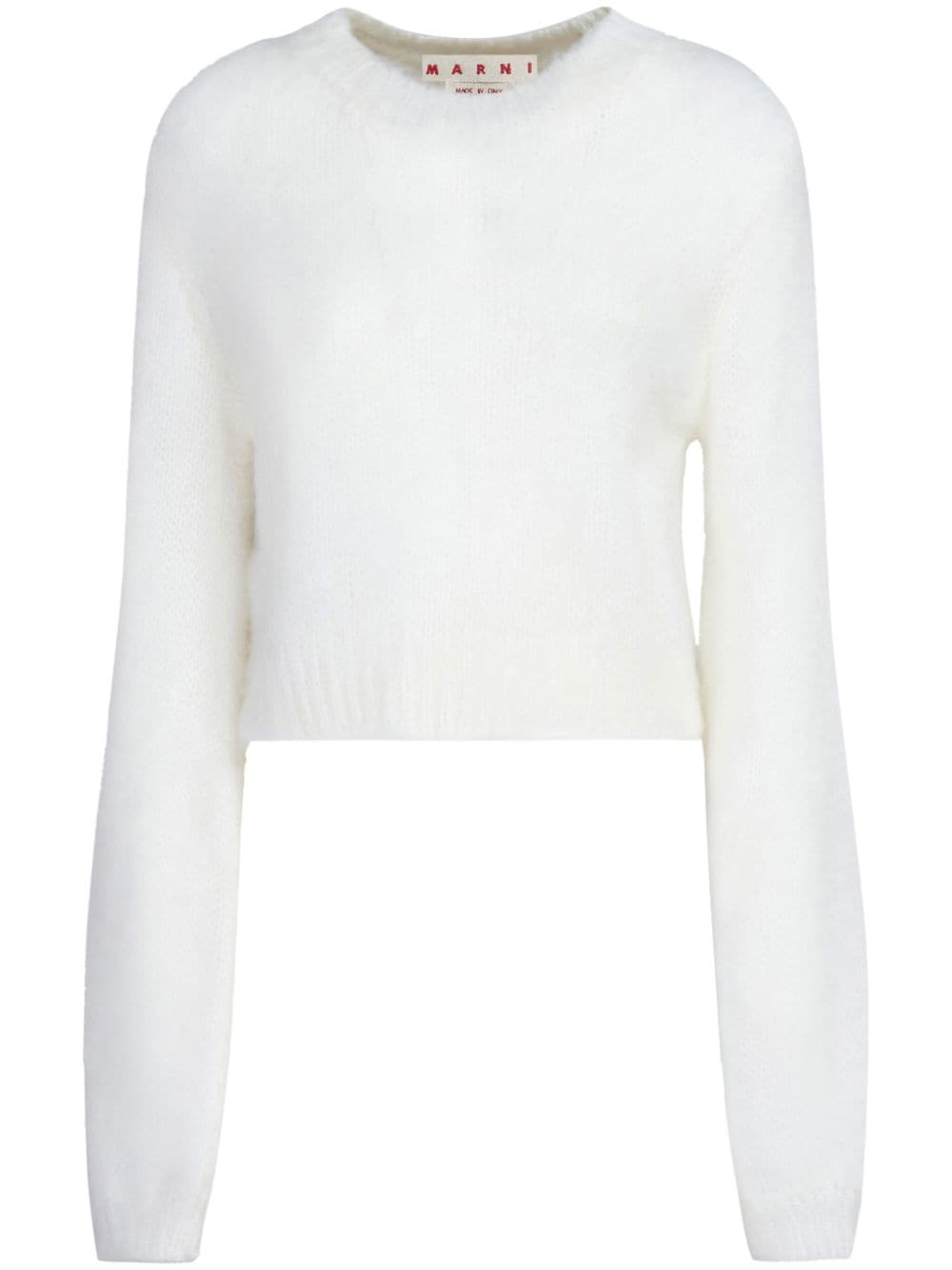 Marni Pullover mit rundem Ausschnitt - Weiß von Marni