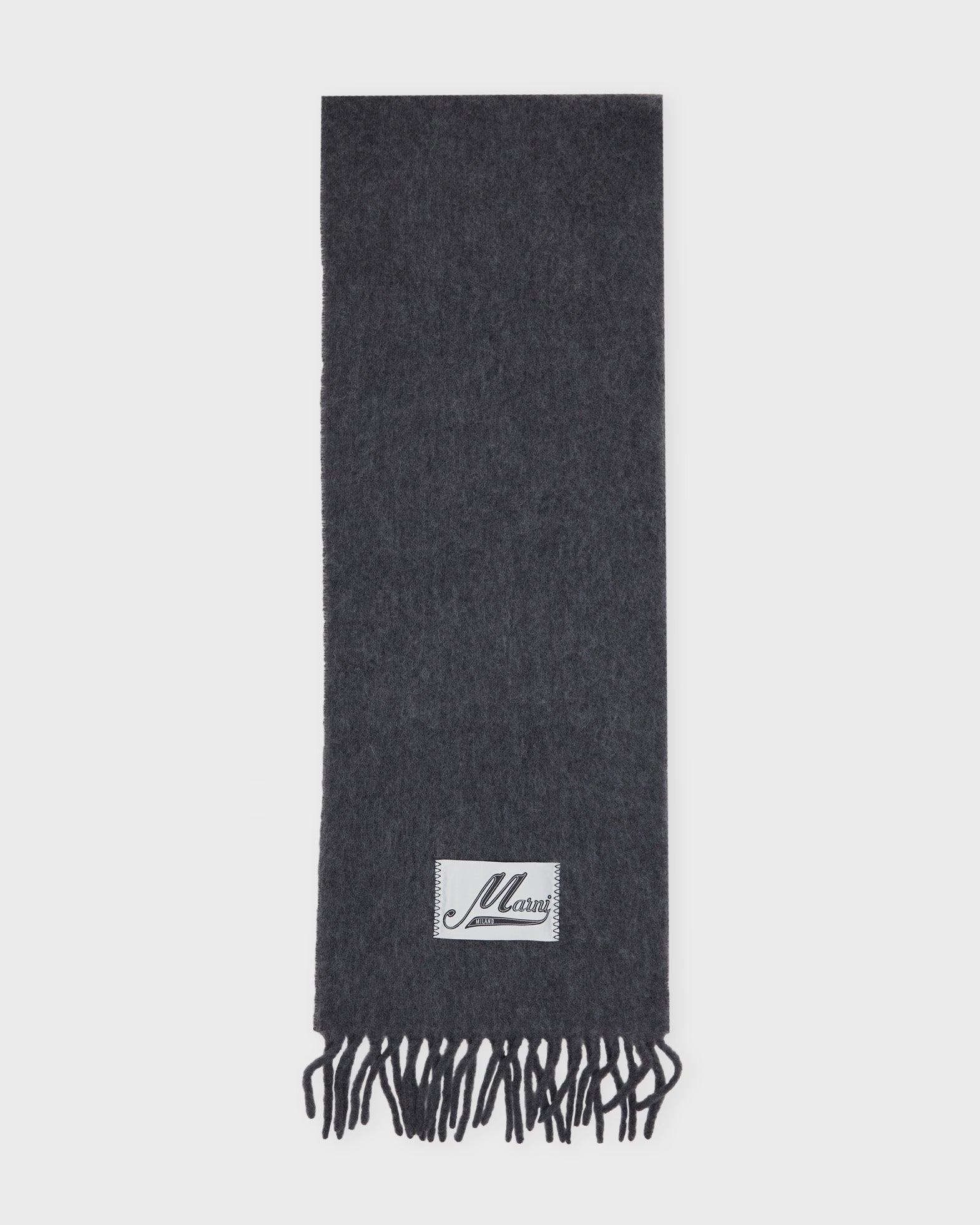 Marni Scarf Logo Alpaca Silver Marni Scarf Logo Alpaca Silver von Marni