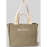 Marni Shopper mit Label-Stitching in Mint, Größe 1 von Marni