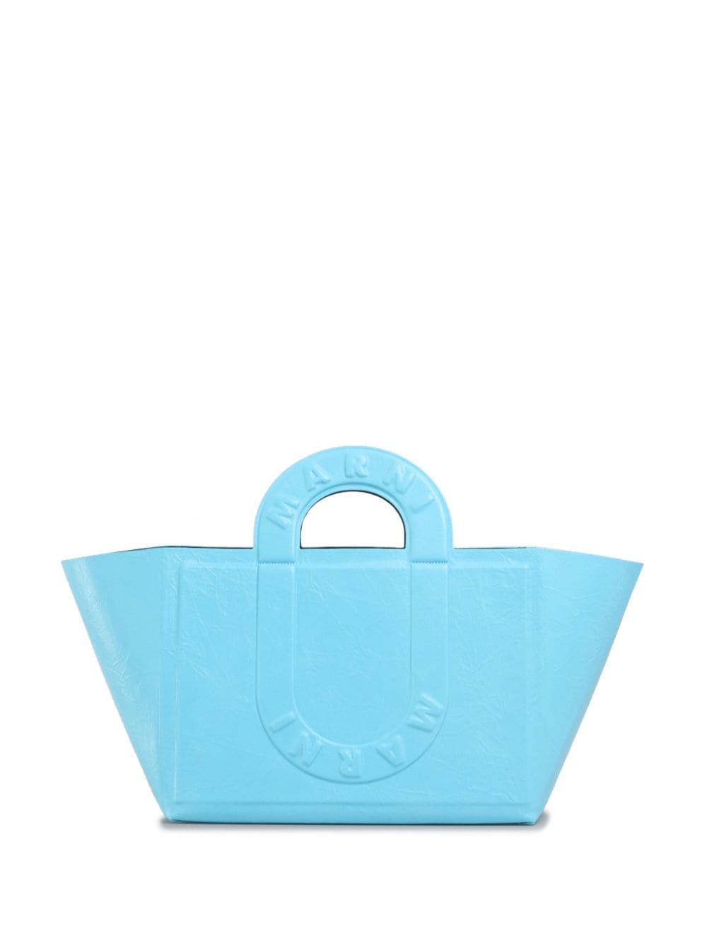 Marni Shopper mit Logo-Prägung - Blau von Marni