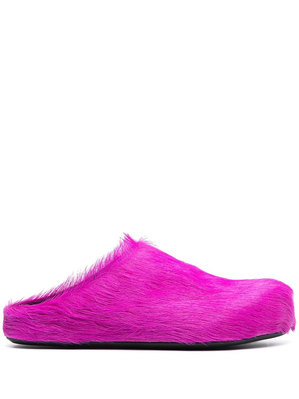 Marni Fussbett Sabot Slipper - Violett von Marni