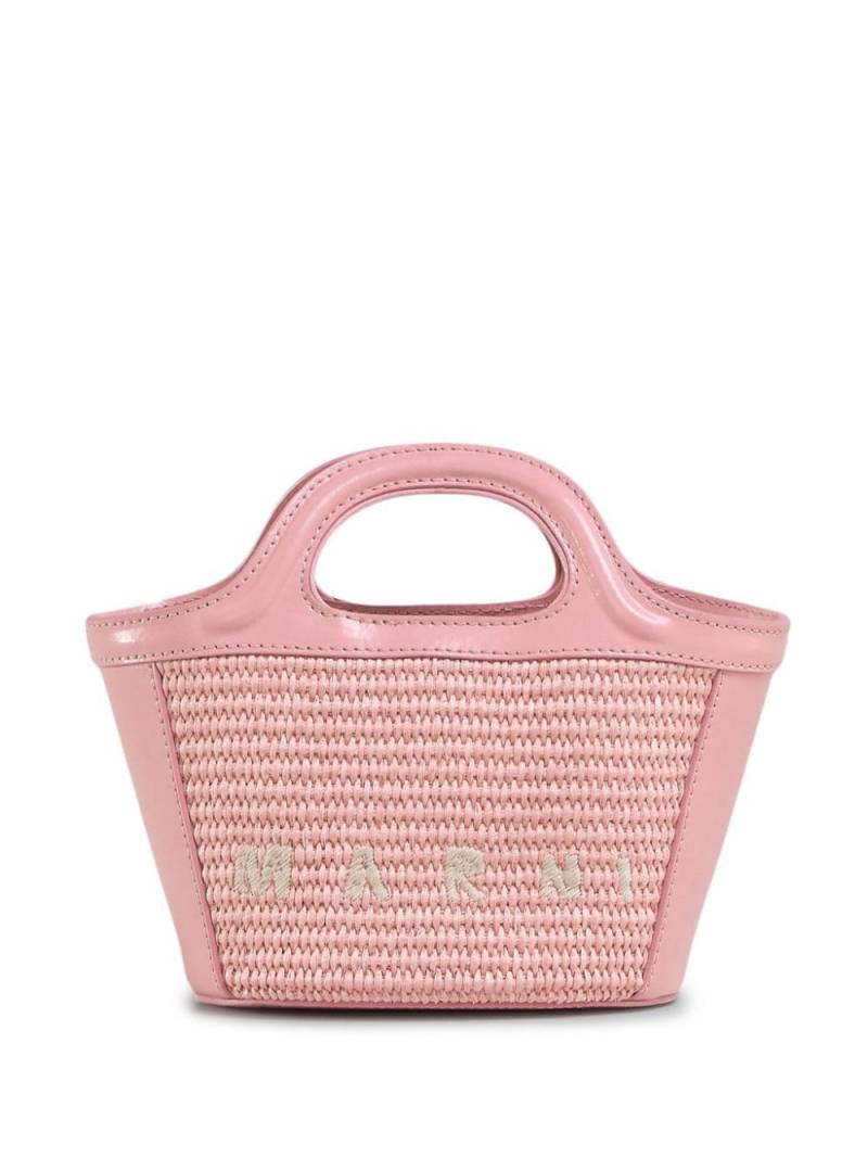 Marni Micro Tropicalia Shopper - Rosa von Marni