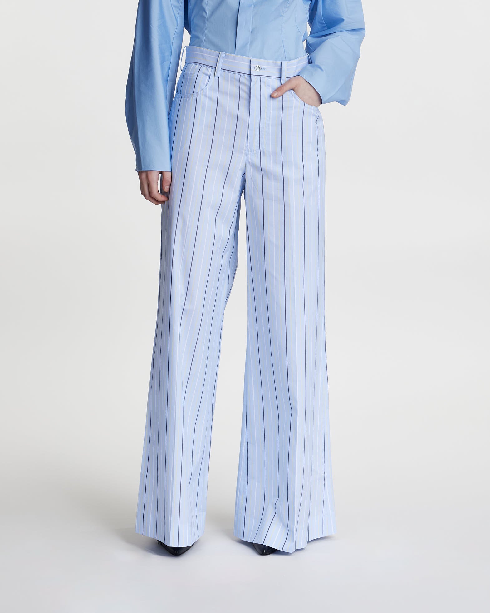 Marni Trousers Aqua Aqua von Marni