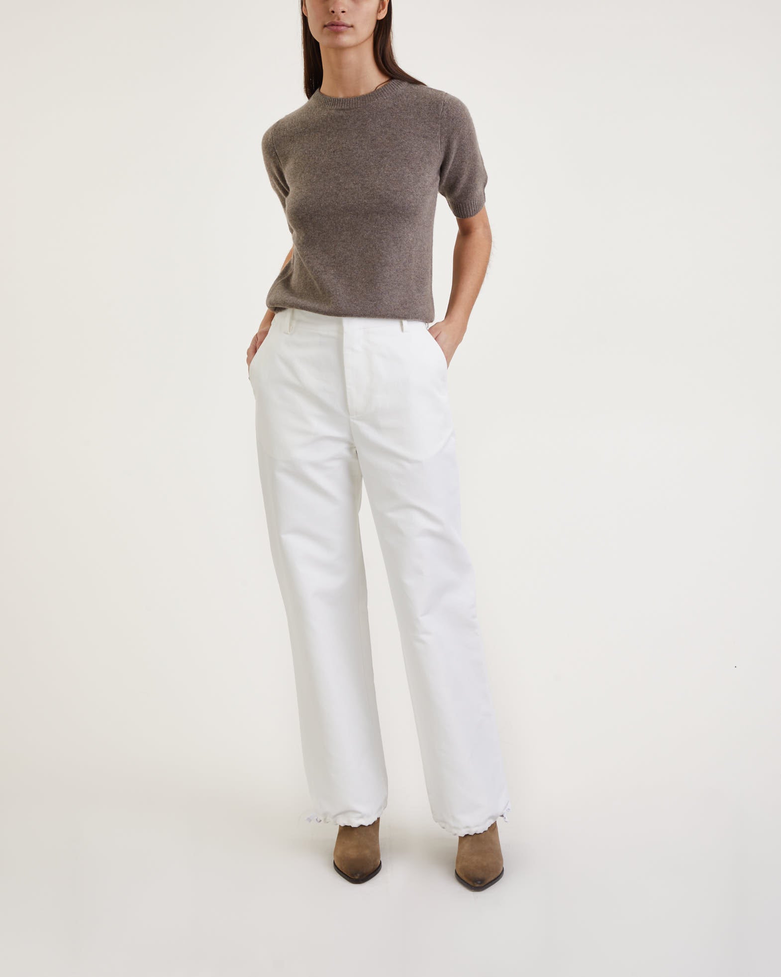 Marni Trousers Tech Cargo White von Marni