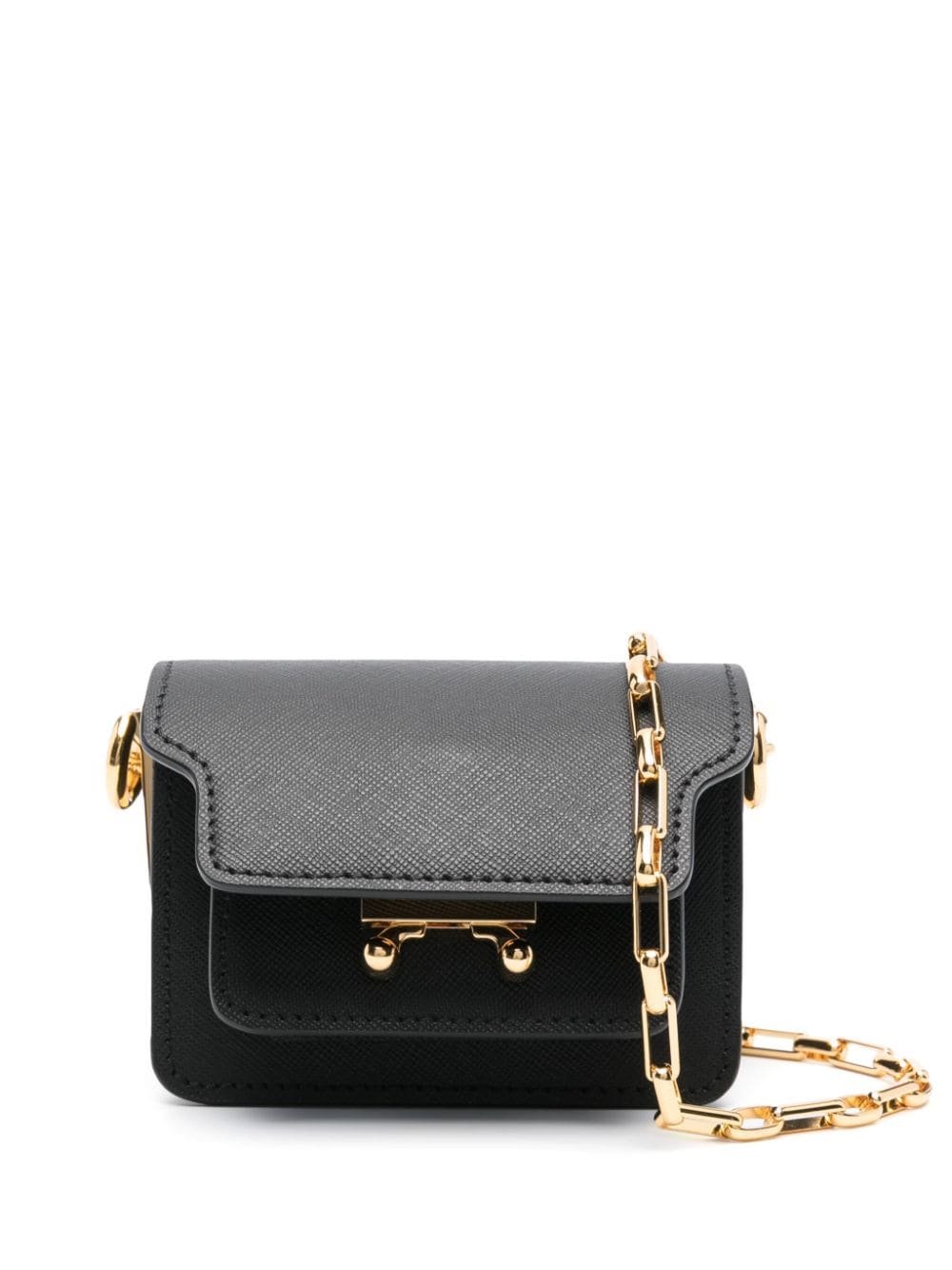 Marni Mini Trunk Handtasche - Schwarz von Marni