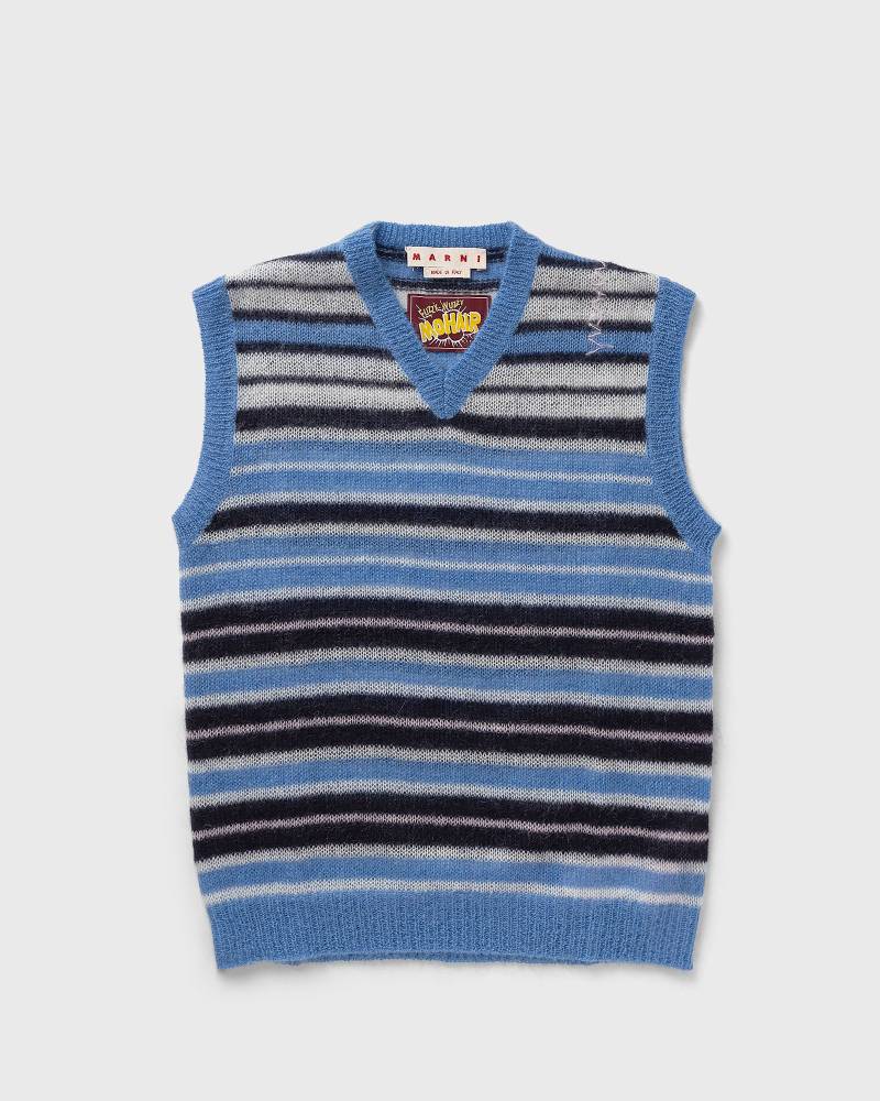 Marni V NECK SWEATER men Vests blue in Größe:L von Marni