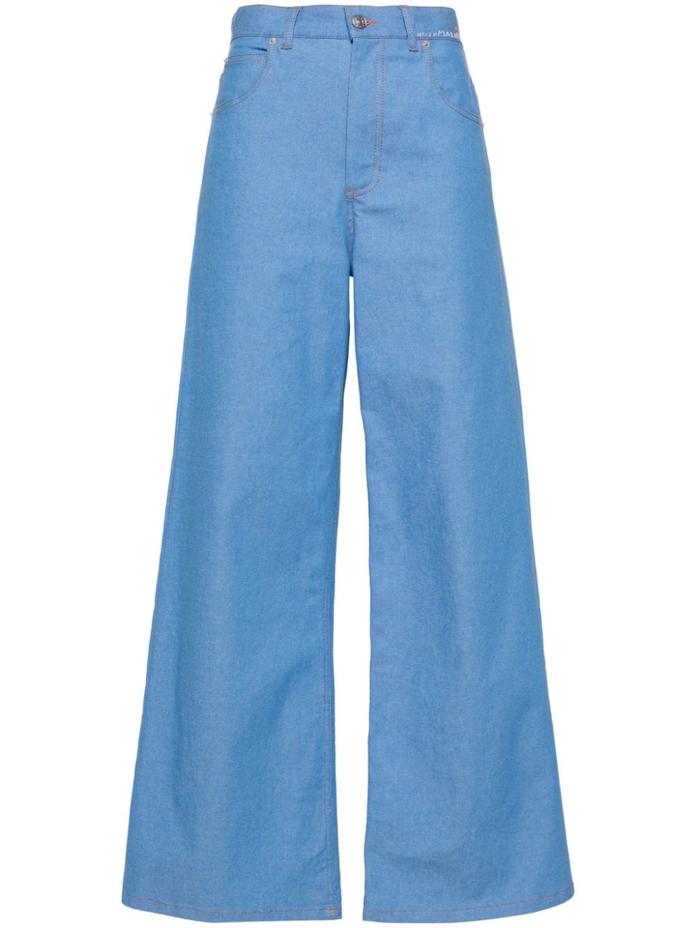 Marni Weite High-Rise-Jeans - Blau von Marni