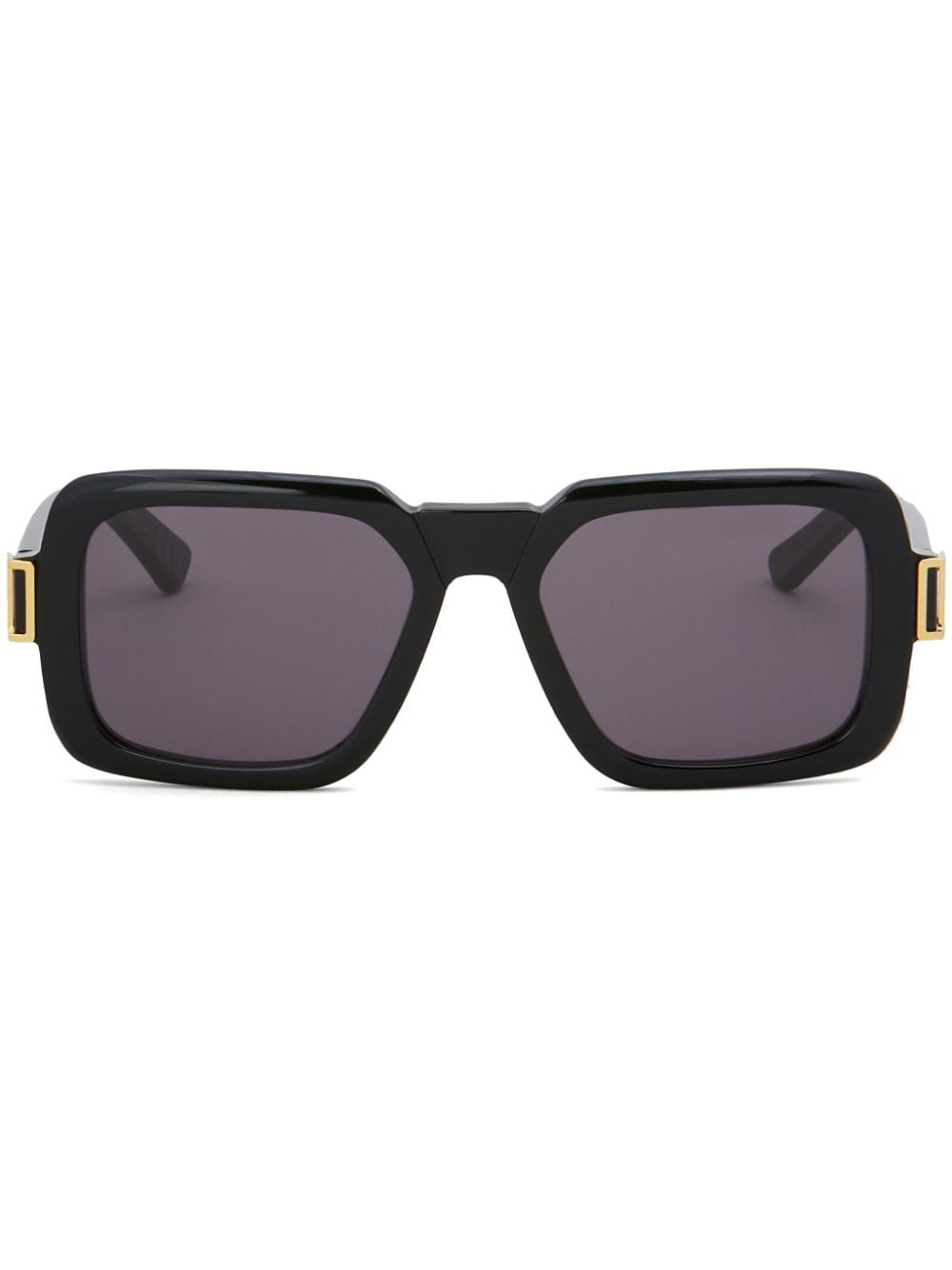 Marni Eyewear Zamalek Sonnenbrille mit eckigem Gestell - Schwarz von Marni Eyewear