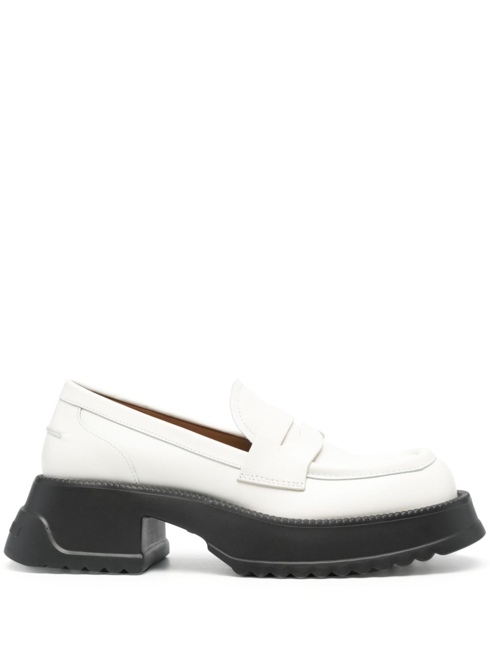 Marni Zweifarbige Loafer - Weiß von Marni