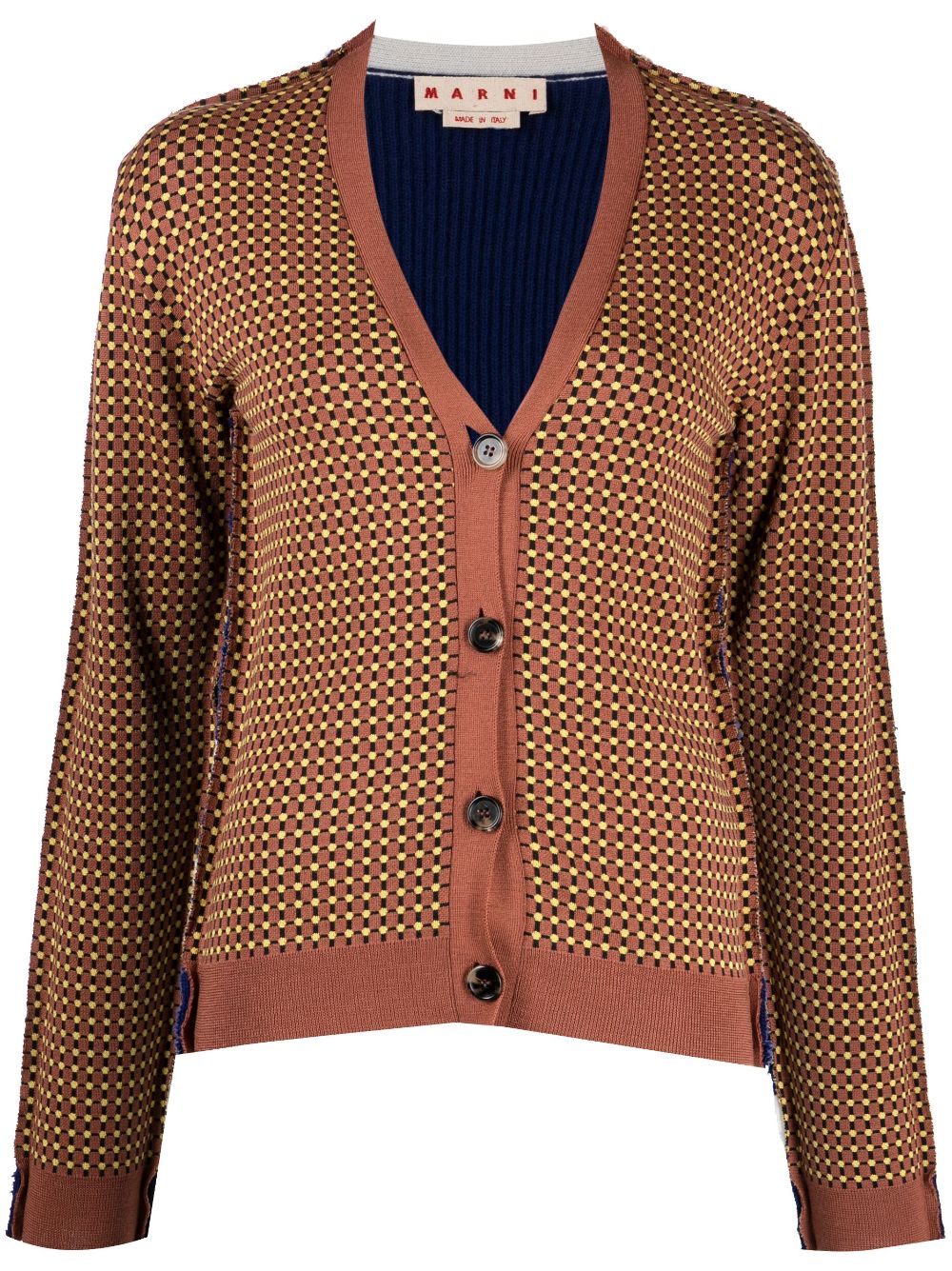 Marni Cardigan mit V-Ausschnitt - Braun von Marni