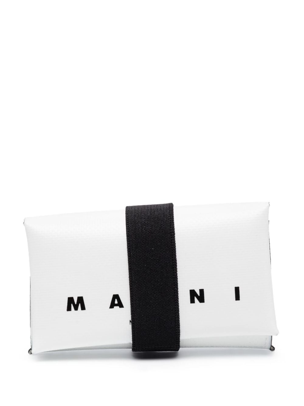 Marni Portemonnaie mit Logo-Print - Weiß von Marni