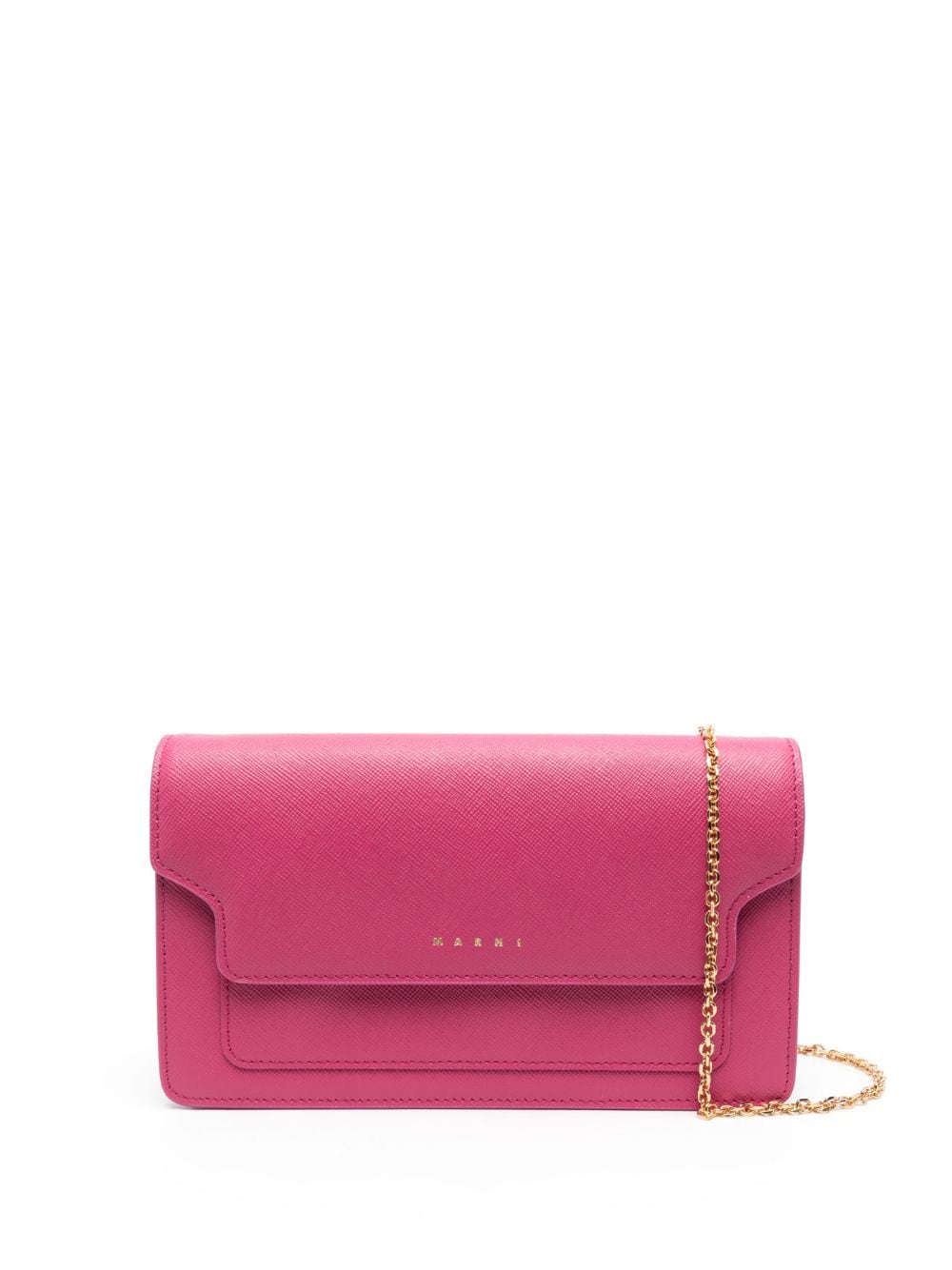 Marni Umhängetasche mit Logo - Rosa von Marni