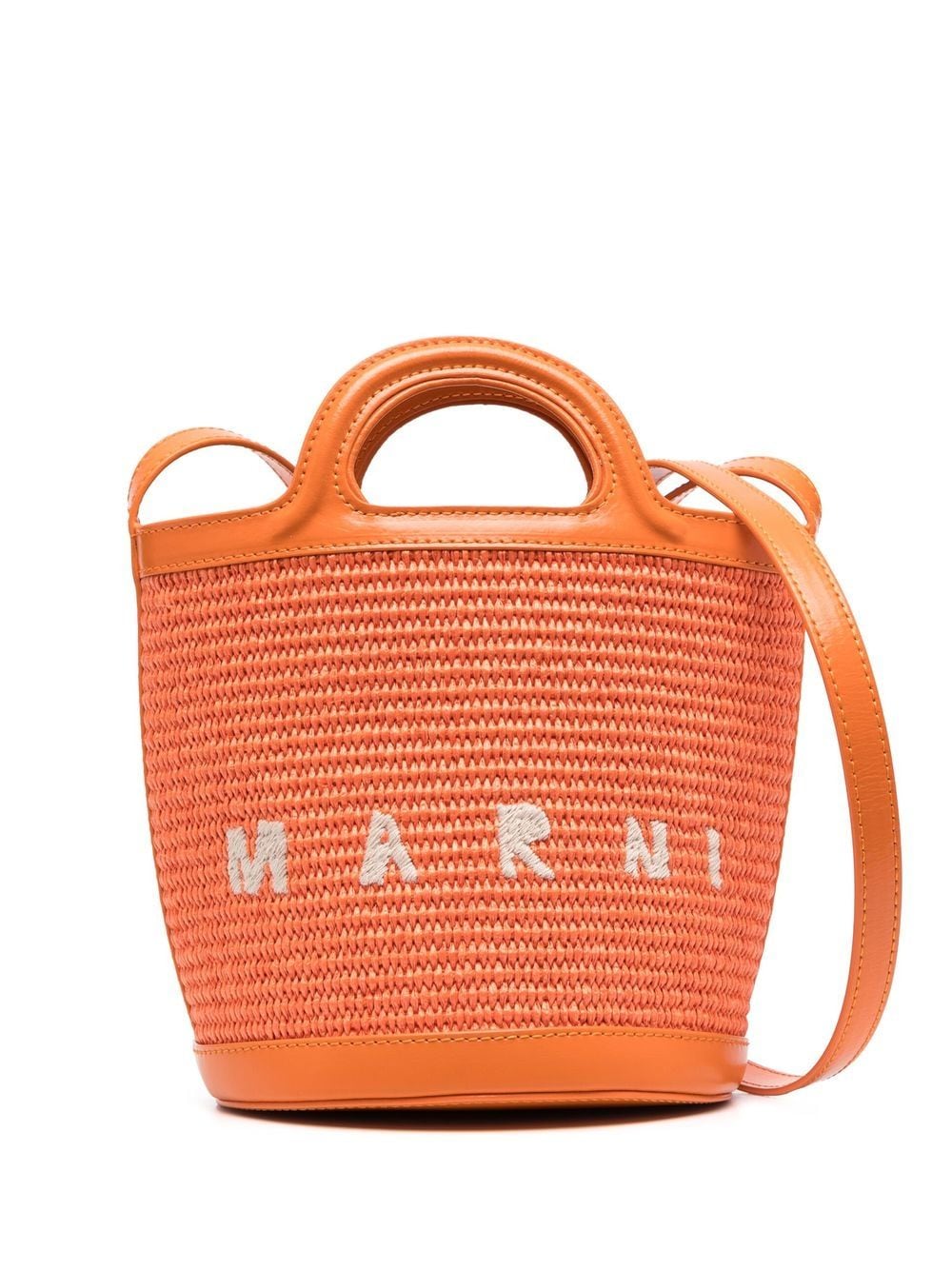 Marni Mini Secchiello Beuteltasche - Orange von Marni