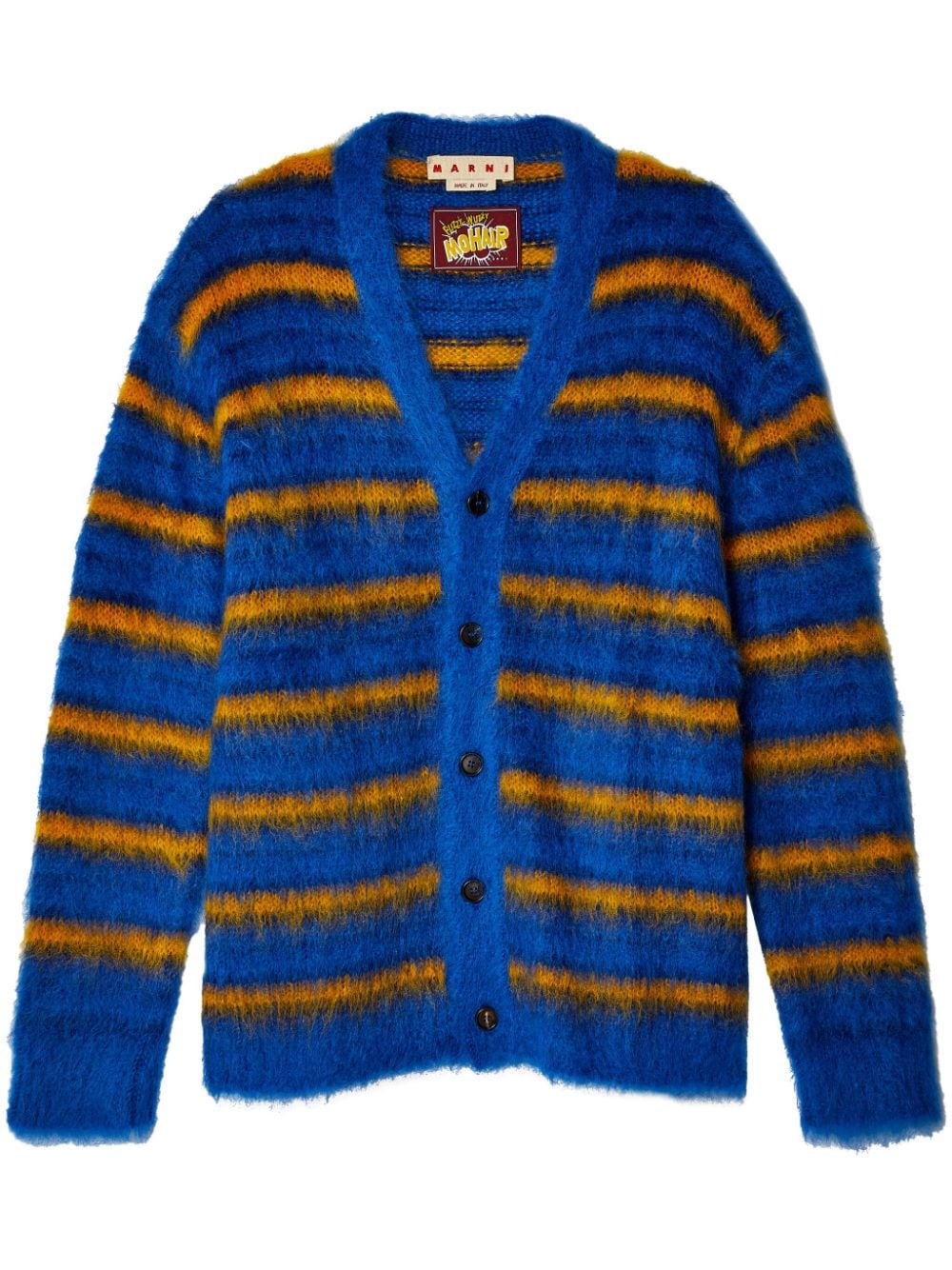 Marni Gestreifter Cardigan - Blau von Marni