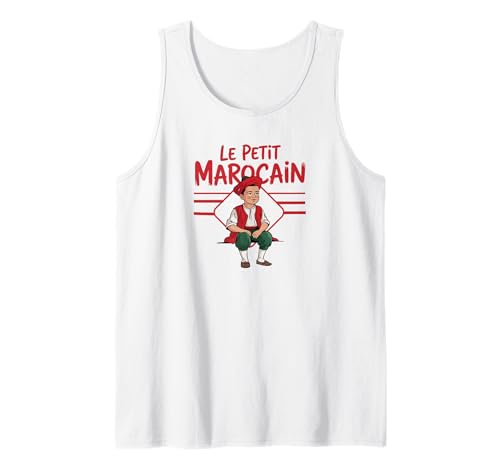 Herren Das kleine Marokkanische Geschenk Marokkanischer Junge Geschenk Mann Tank Top von Marocco Regalo Marocco Fiero di Essere Marocchino