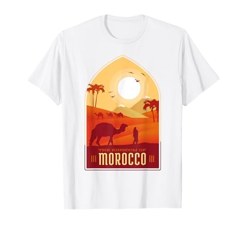 Marokko Flagge Deko Araber Afrika Damen Herren Fun Morocco T-Shirt von Marokko Fahne Afrika Design Morocco Land Africa