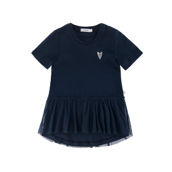 Marraine Kids Longshirt mit Tüll aus Bio Baumwolle "Blueberry" von Marraine Kids