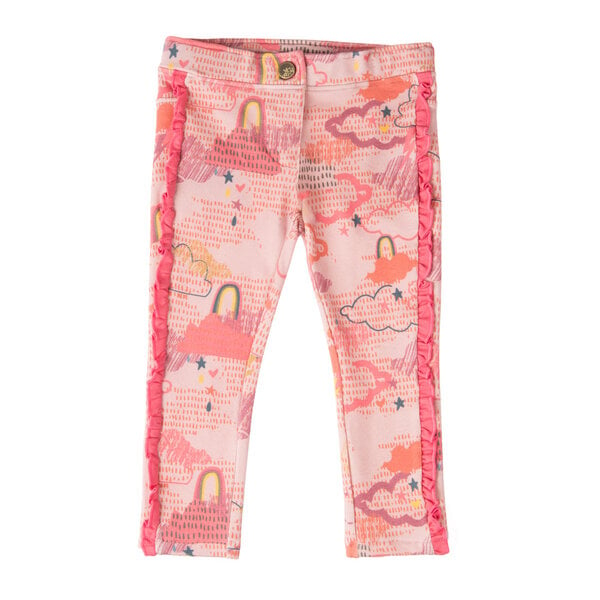 Marraine Kids Sweathose mit Alloverdruck "Rainbow Star" von Marraine Kids