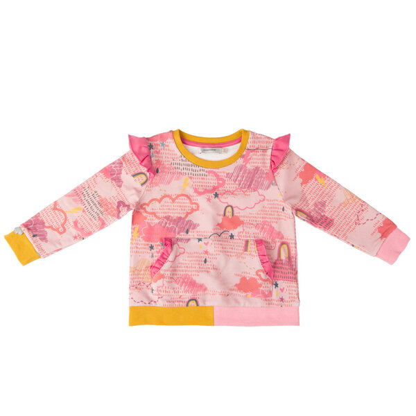 Marraine Kids Sweatshirt mit Rüschen "Rainbow Star" von Marraine Kids