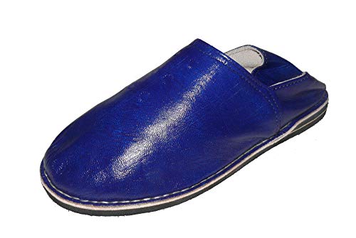 Marrakech Accessoires Orientalische Leder Schuhe Pantoffeln Hausschuh Slipper - Herren/Damen/Unisex - 905586-0013, Schuhgrösse:44 von Marrakech Accessoires