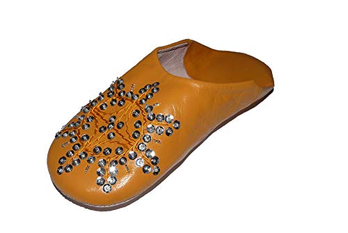 Marrakech Accessoires Orientalische Schuhe Babouchen aus Marokko - Damen - 905825-0003, Schuhgrösse:41 von Marrakech Accessoires